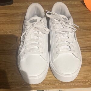 Puma women’s Classic White Sneakers
